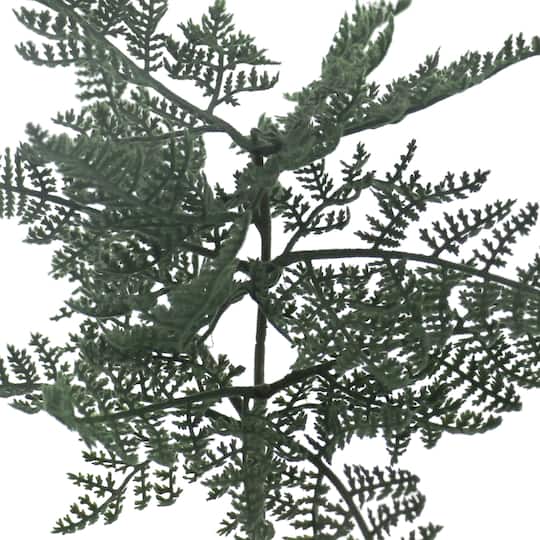 12" Flocked Fern Pick by Ashland